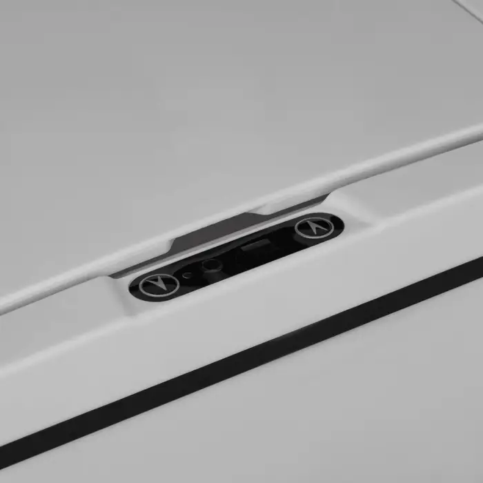 Ведро для мусора сенсорное Доляна, 12 л, белое