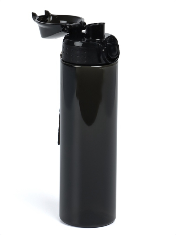 Бутылка для воды Onlytop, 700 мл, цвет черный