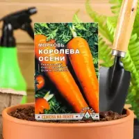 Семена на ленте Морковь &laquo;Королева осени&raquo;, 8 м, &laquo;Росток-гель&raquo;