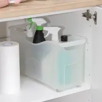 Контейнер для хранения Альт-Пласт, 10 л, пластик, 46&times;16&times;23.5 см, на колесиках, прозрачный