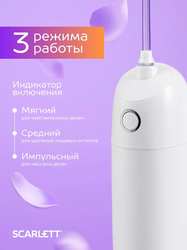 Ирригатор для зубов портативный SC-WF03 Ирригатор для зубов портативный SC-WF03