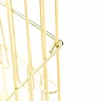 Клетка для птиц Triol, 30&times;23&times;39 см, золотистая