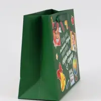 Пакет подарочный с открыткой &laquo;Лучший учитель&raquo;, 23&times;27&times;11.5 см