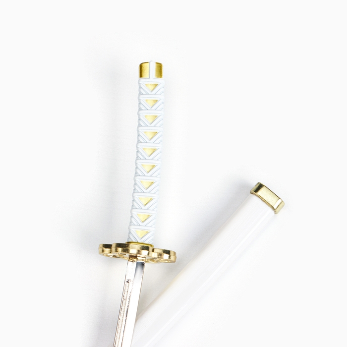 Сувенирное оружие мини "Катана Зеницу", 24 см, белая