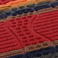 VETTA Коврик придверный, ворсовый с резиновой каймой, полукруг 40x60см, 3 дизайна