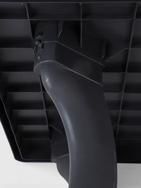 Стол садовый &laquo;Атлант&raquo;, 80&times;80&times;76.5 см, квадратный, пластиковый, цвет графитовый