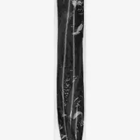 Молния металлическая, №5, 2 замка, разъёмная, замки автомат, 100 см, чёрная