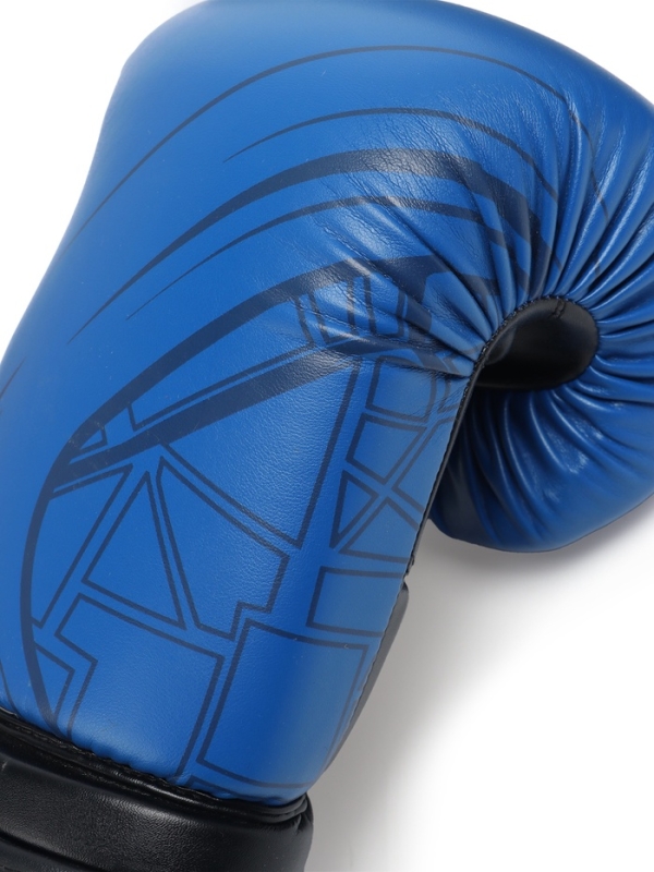 Боксерские перчатки FIGHT EMPIRE, B8102, синие, размер 12 oz