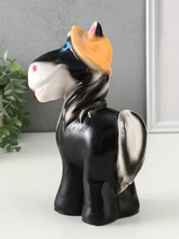 Копилка Копилка "Лошадь в панаме" 25х18х11 см, чёрный