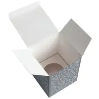 Елочный шар &laquo;Скандинавский узор&raquo;, 10 см, красный