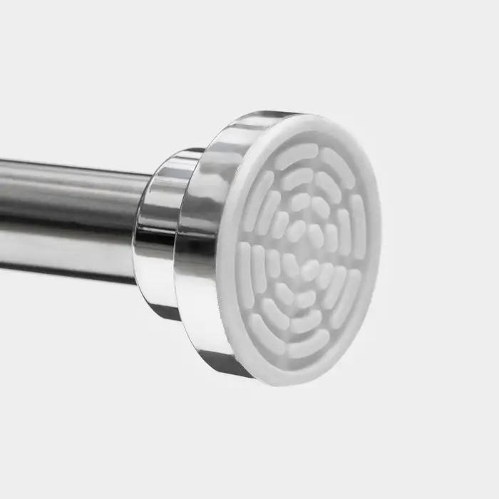 Карниз для ванной SAVANNA, телескопический, 110-200 см, нержавеющая сталь, хромированный