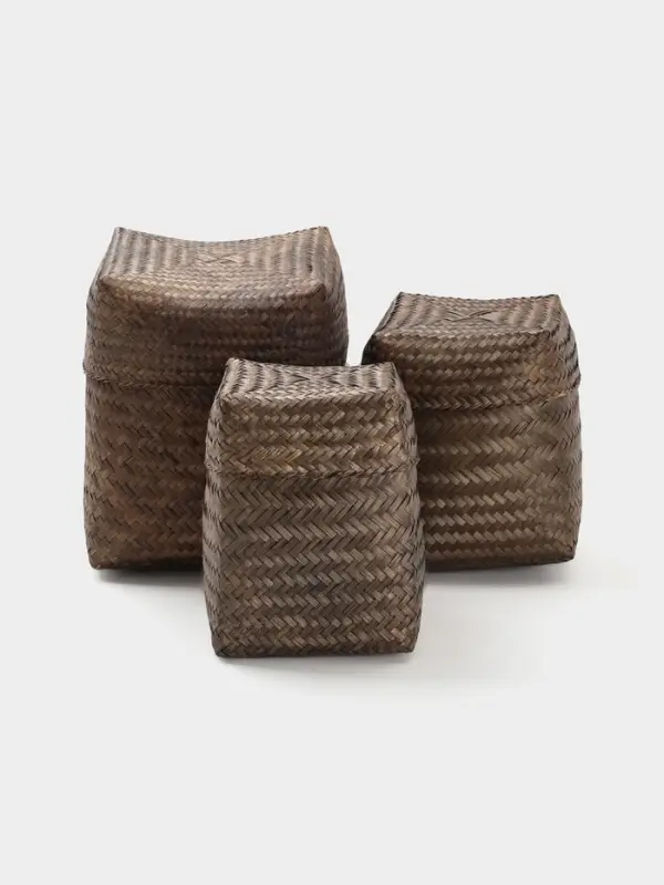 Корзинка плетёная &laquo;Рино&raquo;, 25&times;25&times;28 см