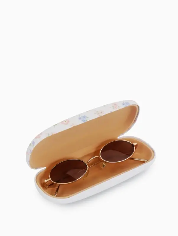 Футляр для очков Цветы, 16*4*6 см, хлопушка, МИКС Футляр для очков Цветы, 16*4*6 см, хлопушка, МИКС