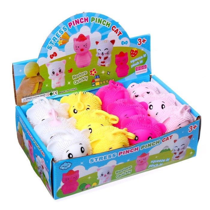 Мялка «Мишка» с пастой, цвета МИКС Мялка «Мишка» с пастой, цвета МИКС