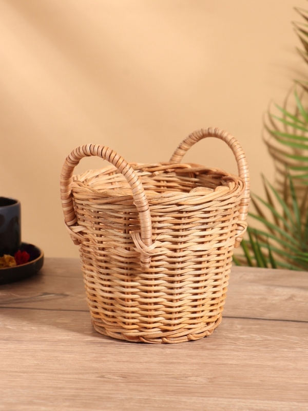 Корзина, 16х16х19 см, ротанг