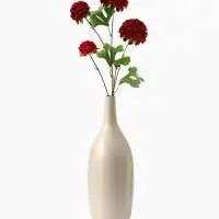 Цветы искусственные &laquo;Гортензия люкс кустовая&raquo;, h=64 см, красные