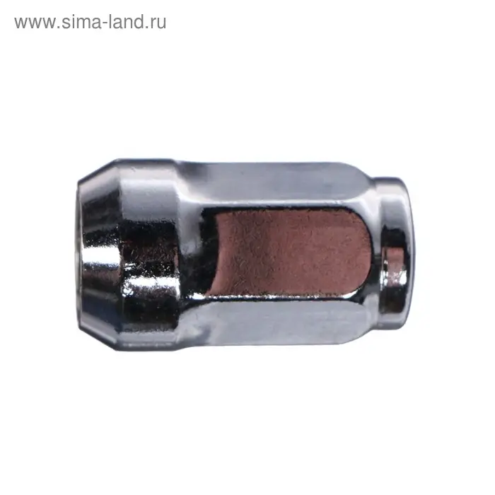 Гайка колесная под ключ 17 мм, 12×1.5 мм, конус, закрытая, хром, фасовка 20 шт Гайка колесная под ключ 17 мм, 12×1.5 мм, конус, закрытая, хром, фасовка 20 шт