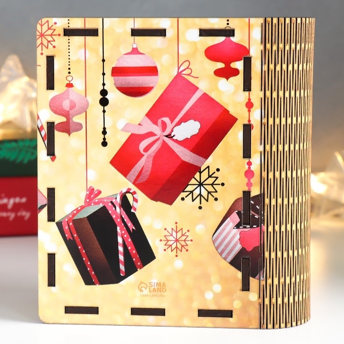 Копилка-книга  Копилка-книга "Богатство" 14х12х5 см