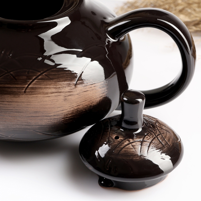 Чайник Чайник "Кроха средний" 1л / 13х14см, старина