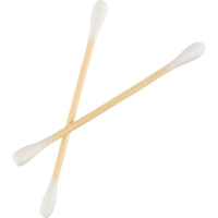 Палочки ватные бамбук Luscan zip-пакет 200 шт/уп