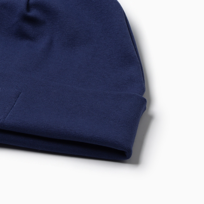 Шапка для девочки Шапка для девочки "Hello ladies", цвет индиго, размер 54-58