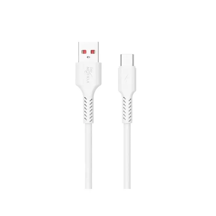 Кабель VIXION PRO VX-17c, USB - Type-C, 2.1 А, 1 м, белый