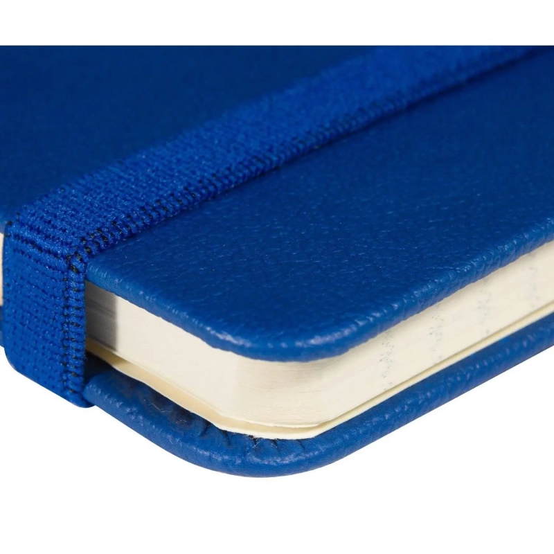 Блокнот А5 80л Bruno Visconti CITY на резинке синий 3-698/06