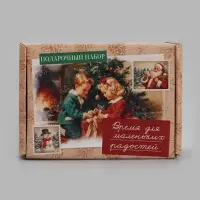 Подарочный набор: свеча козлик, мыло ёлочка