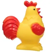 Резиновая игрушка для ванны Крошка Я &laquo;Петушок&raquo;, большая, с пищалкой