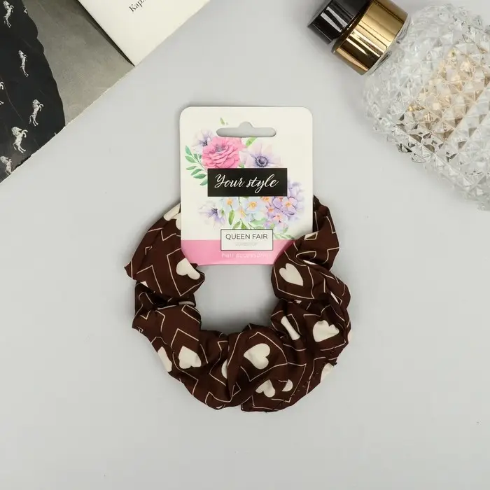 Резинка для волос «Орбита», аморе геометрия, 10 см, МИКС