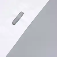 Пакет полиэтиленовый с вырубной ручкой, 64&times;60+8 60 мкм Белый