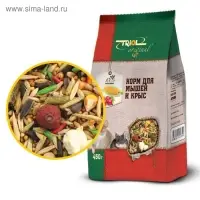 Корм Triol для мышей и крыс, 450 г Корм Triol для мышей и крыс, 450 г