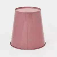 Вазон без ручек, 5 л, h=20.5 см, нержавеющая сталь, розовый