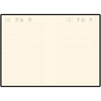 Ежедневник недатированный А5 140 х 210 мм Megapolis Flex темно-син3-531/18