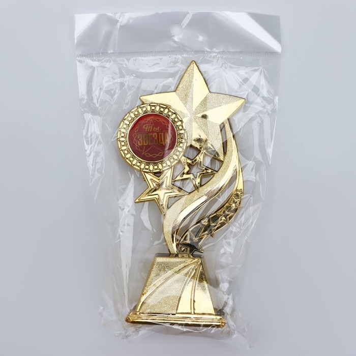 Кубок «Ты звезда» , наградная фигура, золото, пластик, 16,5 х 5,8 х 8 см. Кубок «Ты звезда» , наградная фигура, золото, пластик, 16,5 х 5,8 х 8 см.
