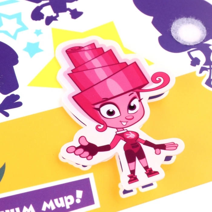 Игра развивающая на липучках  Игра развивающая на липучках "Изучаем окружающий мир", Фиксики