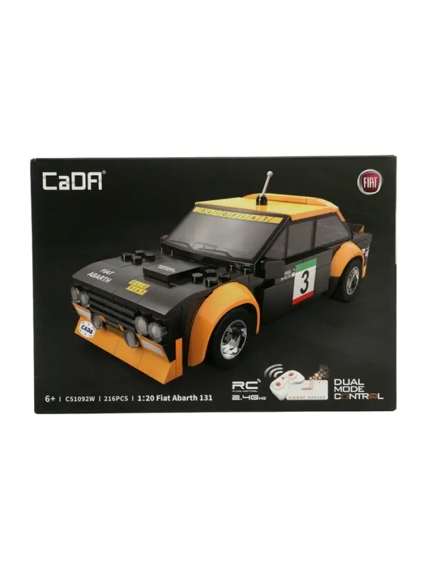 Конструктор радиоуправляемый "Спорткар", 216 деталей, 2 варианта управления