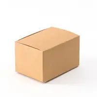 Коробка складная крафт 9,8х6,8х5,8 см