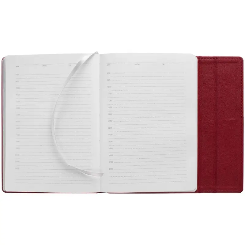 Ежедневник Flap на заказ, недатированный, красный Ежедневник Flap на заказ, недатированный, красный