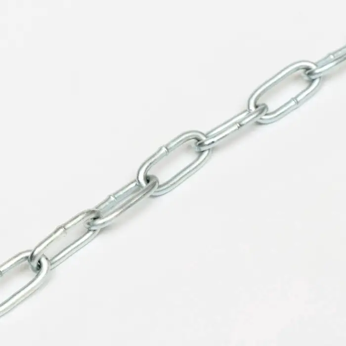 Цепь для привязи собак, 5 м, калибр 3&times;21 мм, белая