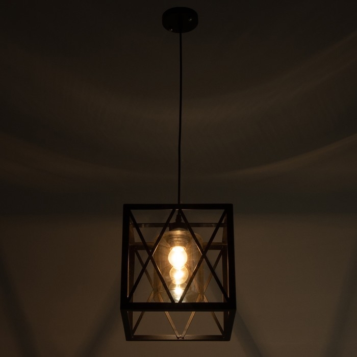 Светильник BayerLux Светильник BayerLux "Малевич" E27 40Вт черный 25х25х100 см