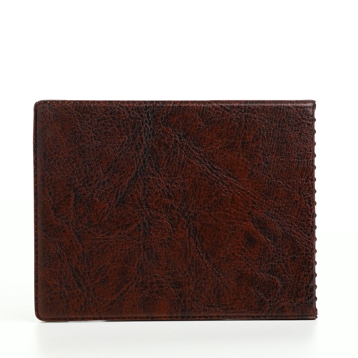 Обложка для удостоверения, с уголками, цвет коричневый Обложка для удостоверения, с уголками, цвет коричневый