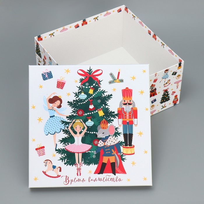 Набор подарочных коробок 10 в 1 «Щелкунчик», 10 х 10 х 6 – 28 х 28 х 15 см, Новый год Набор подарочных коробок 10 в 1 «Щелкунчик», 10 х 10 х 6 – 28 х 28 х 15 см, Новый год
