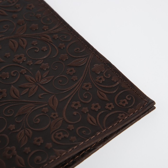 Обложка для паспорта, цвет коричневый Обложка для паспорта, цвет коричневый