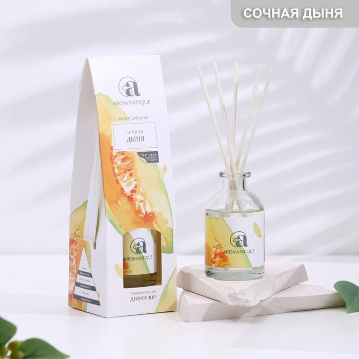 Диффузор ароматический, 50 мл, сочная дыня Диффузор ароматический, 50 мл, сочная дыня