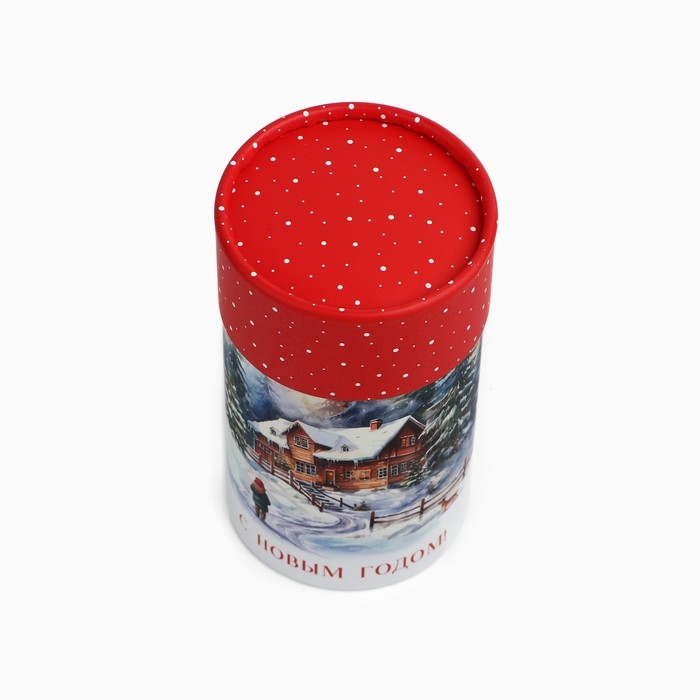 Новый год. Коробка подарочная «Зимний лес», 8 х 14.5 см, Новый год Новый год. Коробка подарочная «Зимний лес», 8 х 14.5 см, Новый год