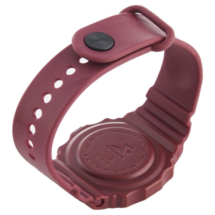 Часы наручные электронные с силиконовым ремешком, влагозащищенные, CR2450 Часы наручные электронные с силиконовым ремешком, влагозащищенные, CR2450