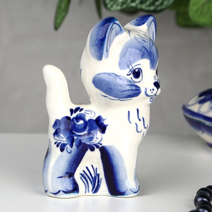 Сувенир Сувенир "Кот Барсик", гжель