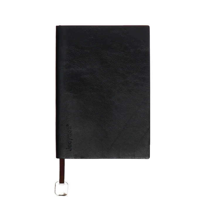 Органайзер, А6, 116 листов, клетка, обложка кожзам, коричневый срез, черный Органайзер, А6, 116 листов, клетка, обложка кожзам, коричневый срез, черный