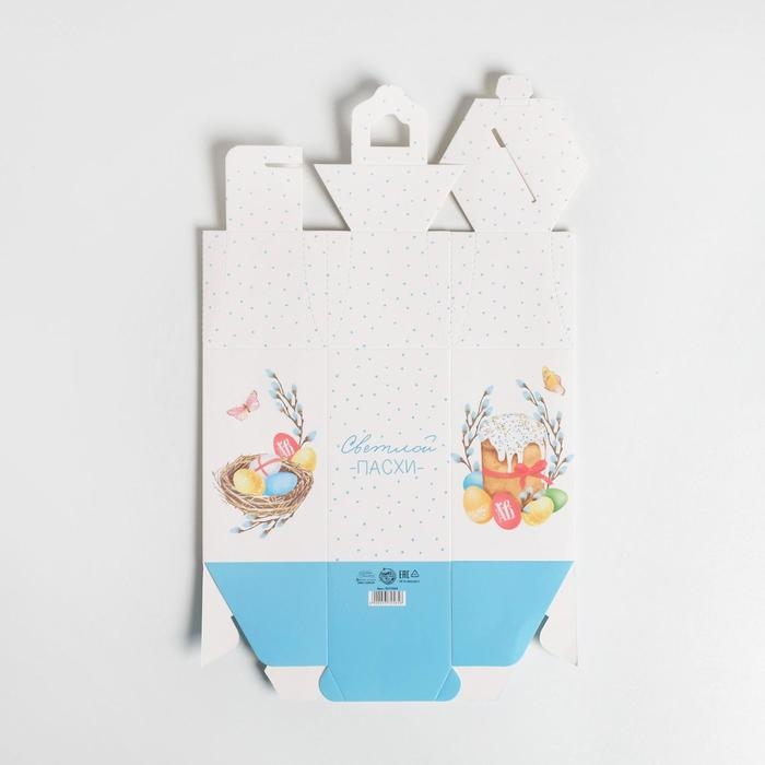 Коробка кондитерская складная, упаковка «Светлая Пасха», 16,5 х 14,5 х 21 см Коробка кондитерская складная, упаковка «Светлая Пасха», 16,5 х 14,5 х 21 см